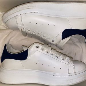 Alexander McQueen oversized sneakers Paris blue size 39.5 used
